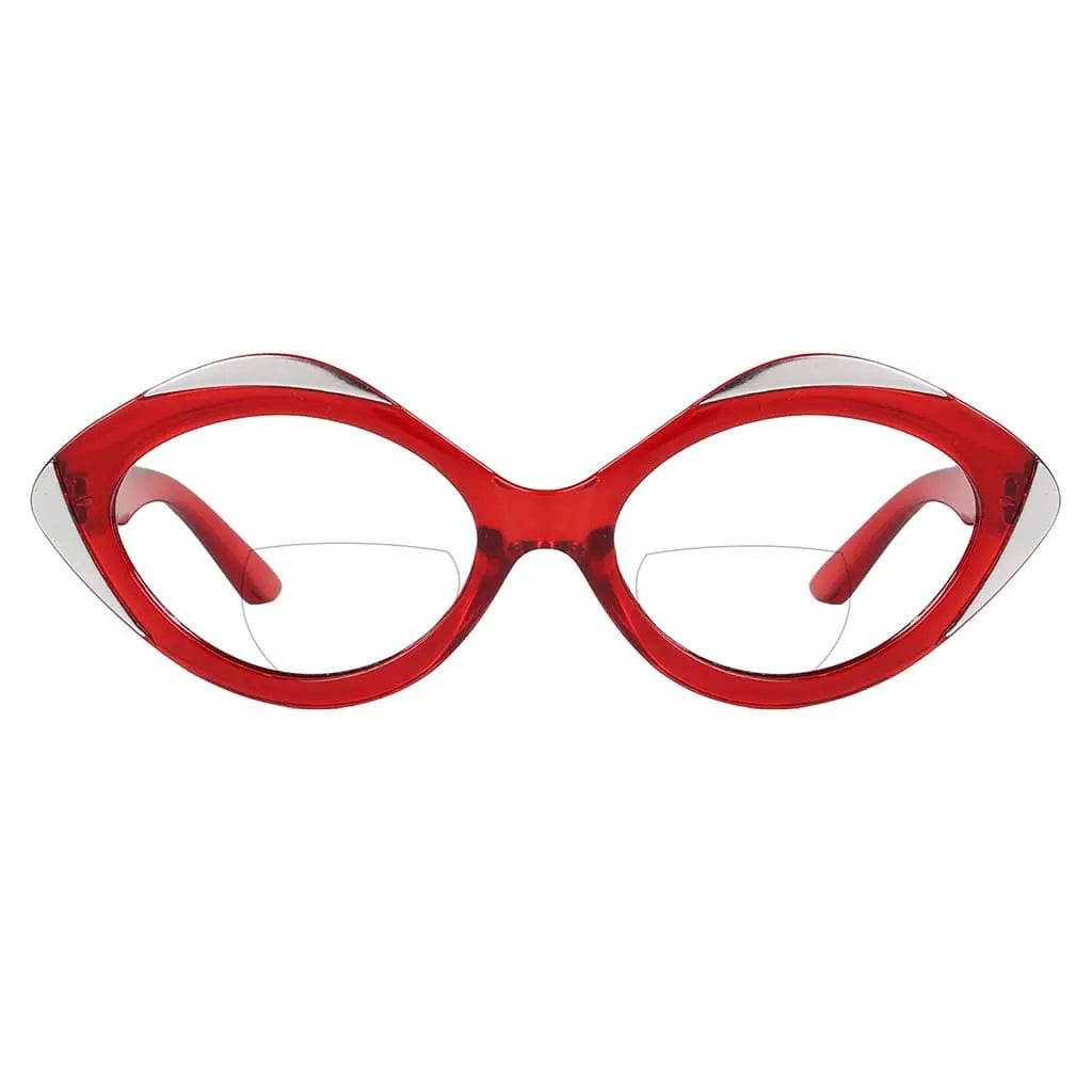 Oval Bifocal Reading Glasses Women