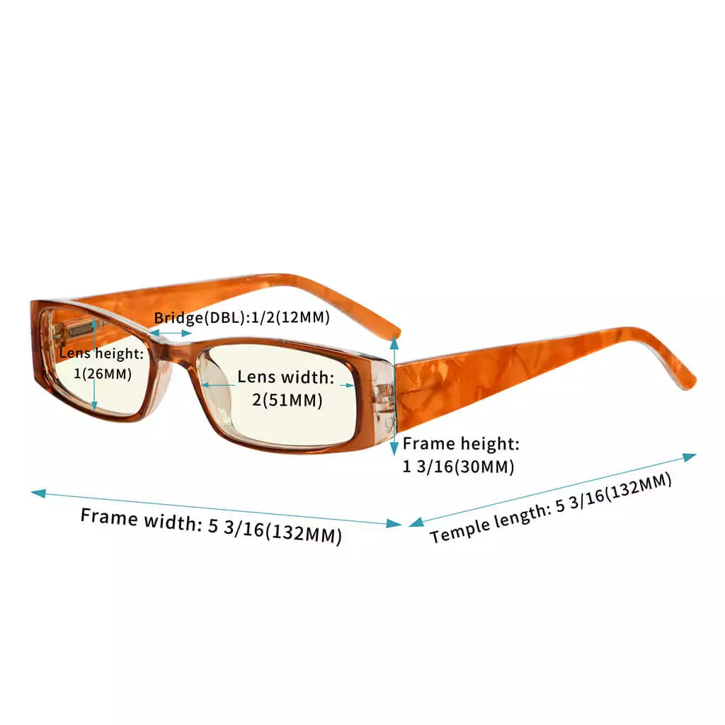 Cgacn Blue Light Blocking Reading Glasses Light Yellow Tinted