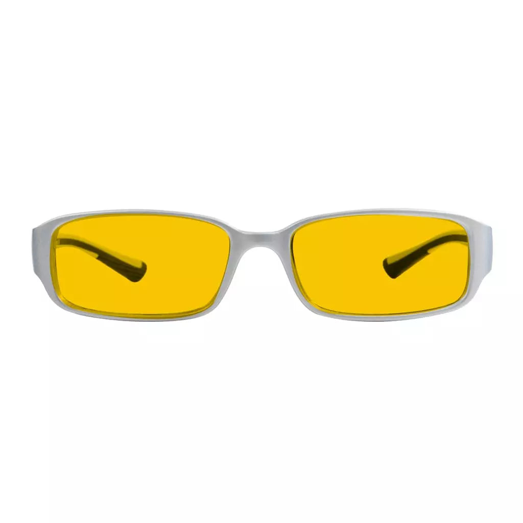 Yellow Tinted Blue Light Blocking Reading Glasses Women Men