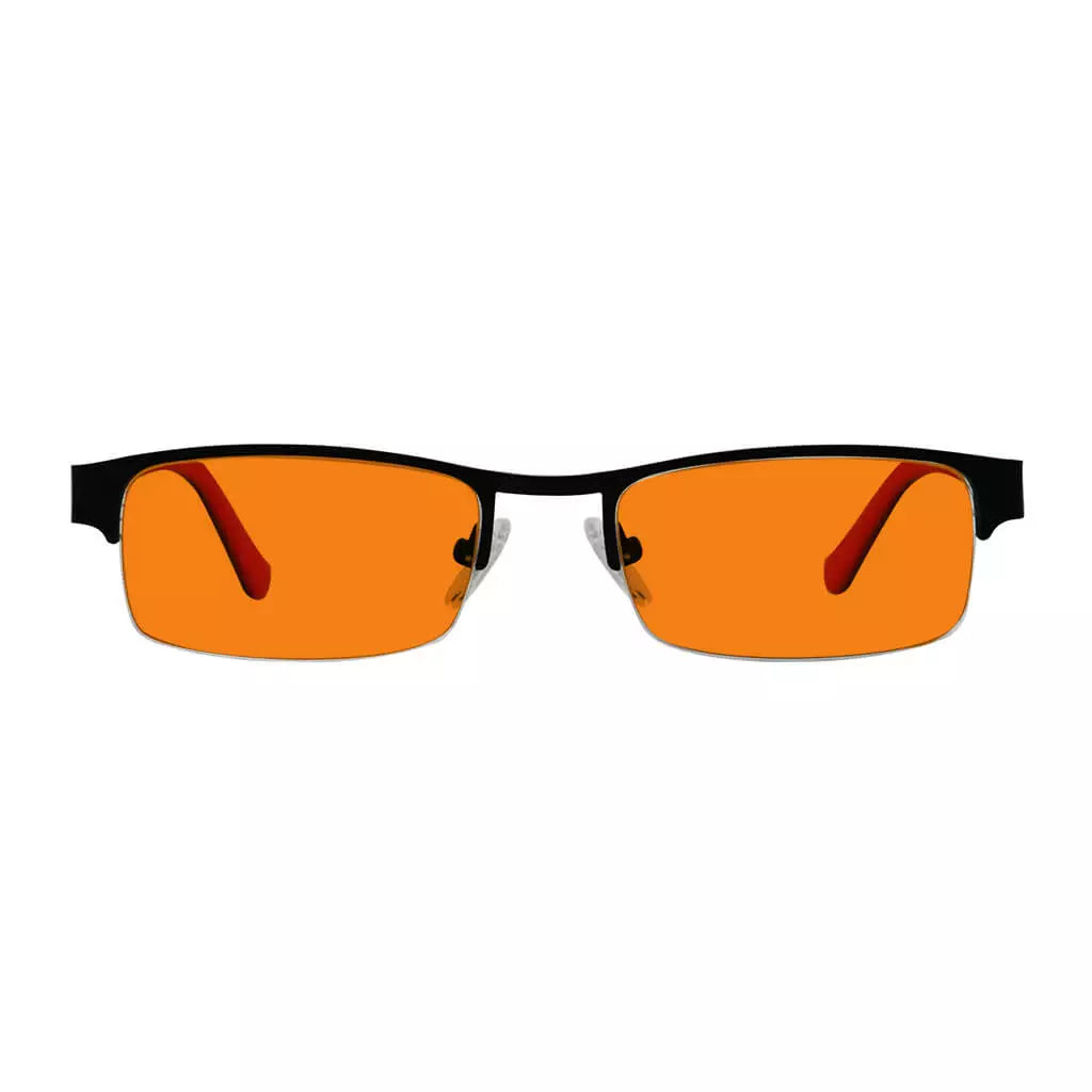Orange Tinted Blue Light Blocking Reading Glasses Men Women