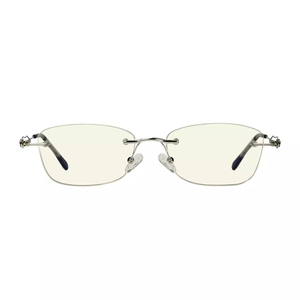 Rimless Blue Light Blocking Glasses Women