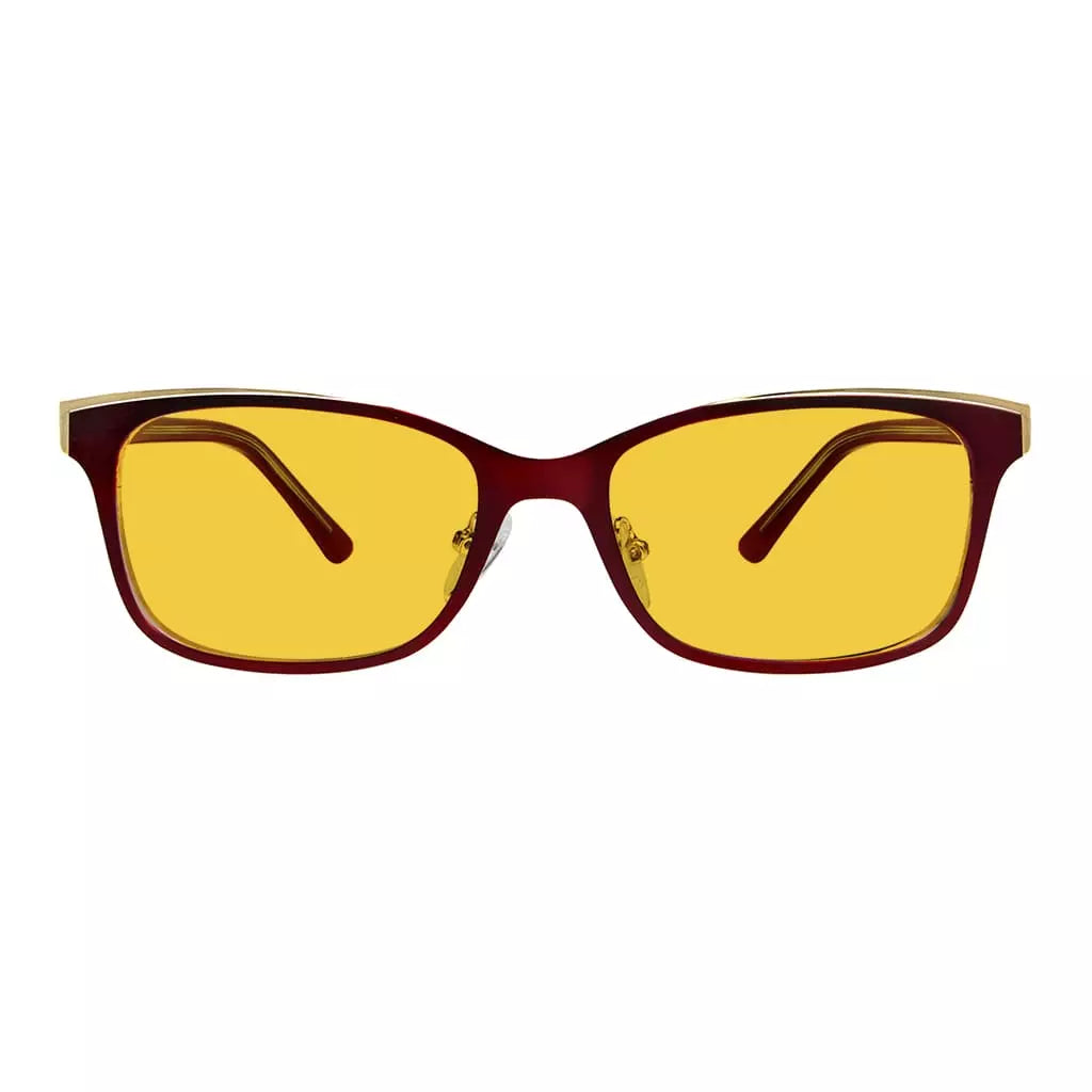 Blue Light Blocking Glasses Amber Tinted Women