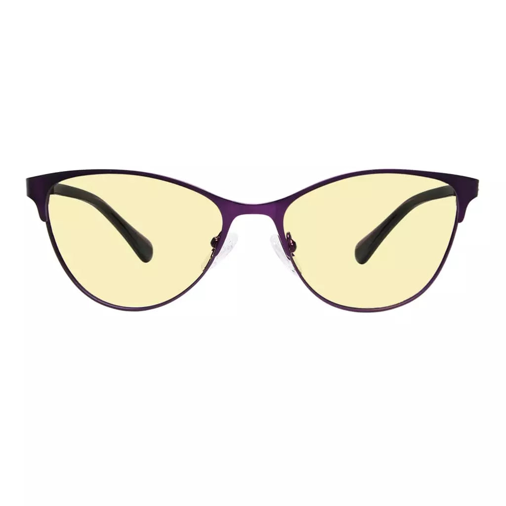 Blue Light Blocking Glasses Yellow Tinted Women
