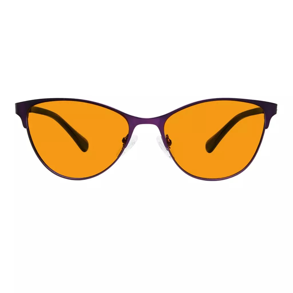 Blue Light Blocking Glasses Orange Tinted Women