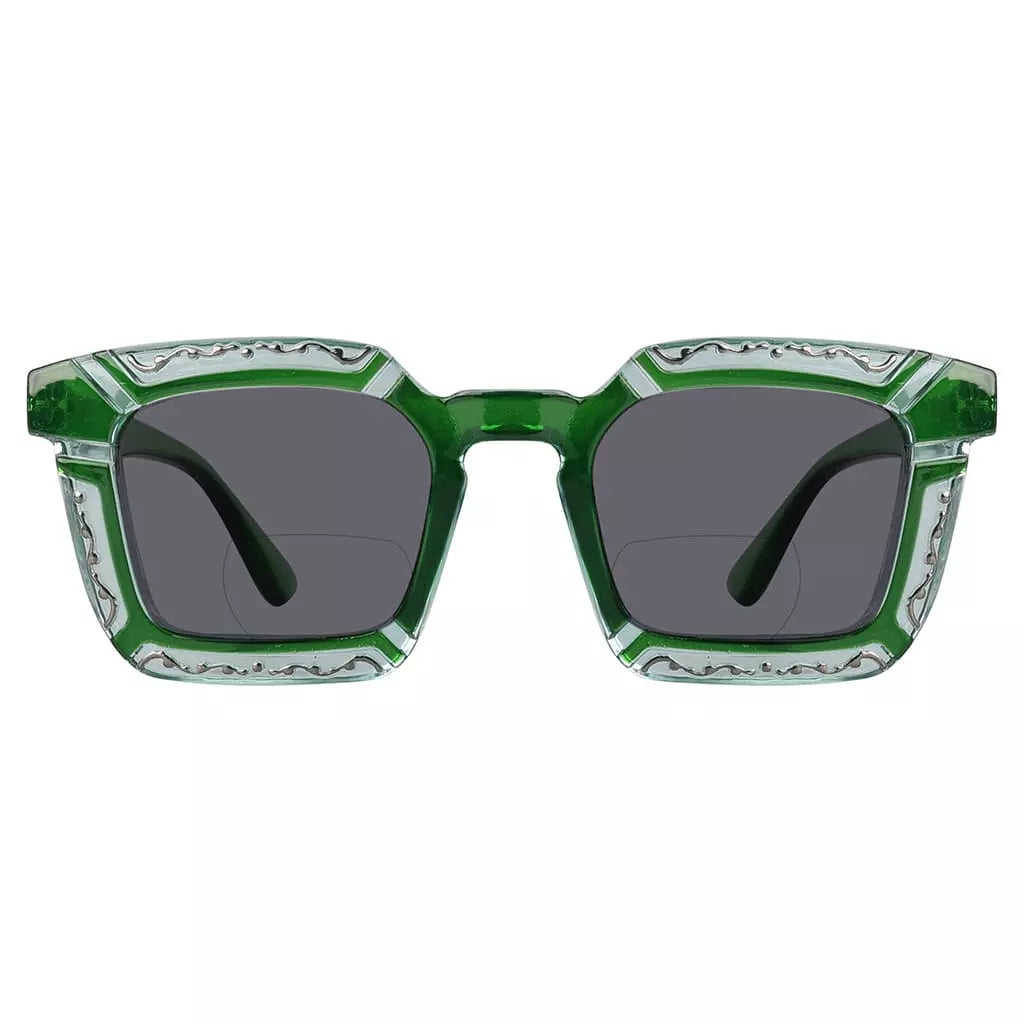 Square Bifocal Sunglasses Women