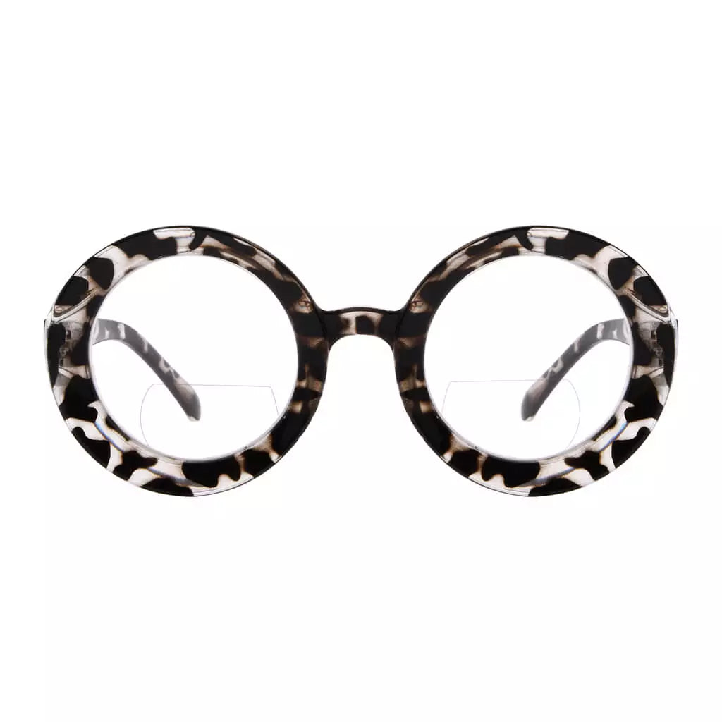 Round Bifocal Reading Glasses Women