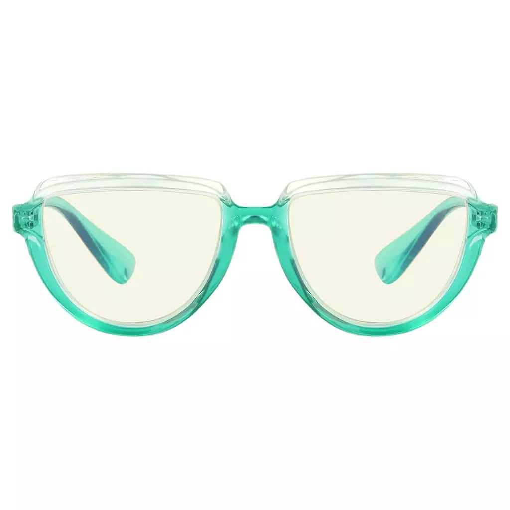 Half Moon Blue Light Blocking Reading Glasses Women