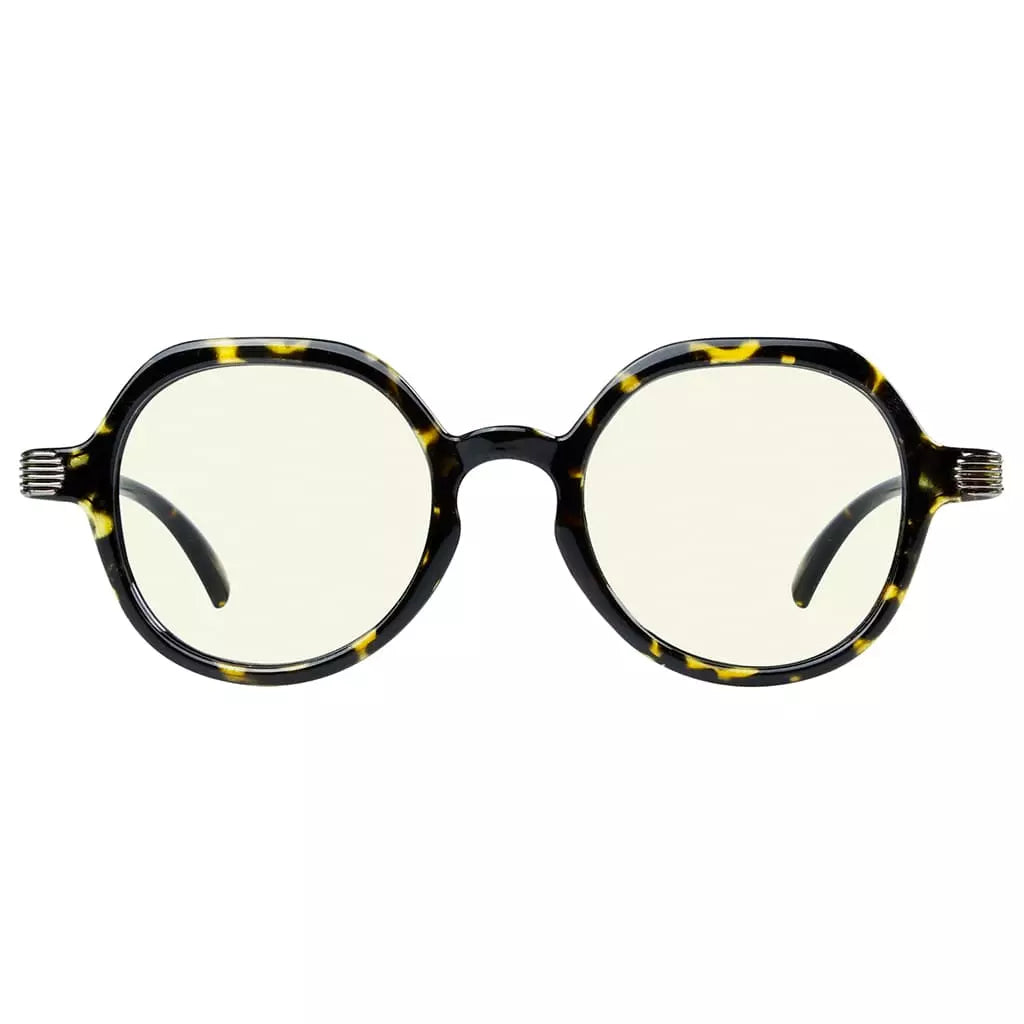 Round Oval Small Blue Light Blocking Reading Glasses For Women