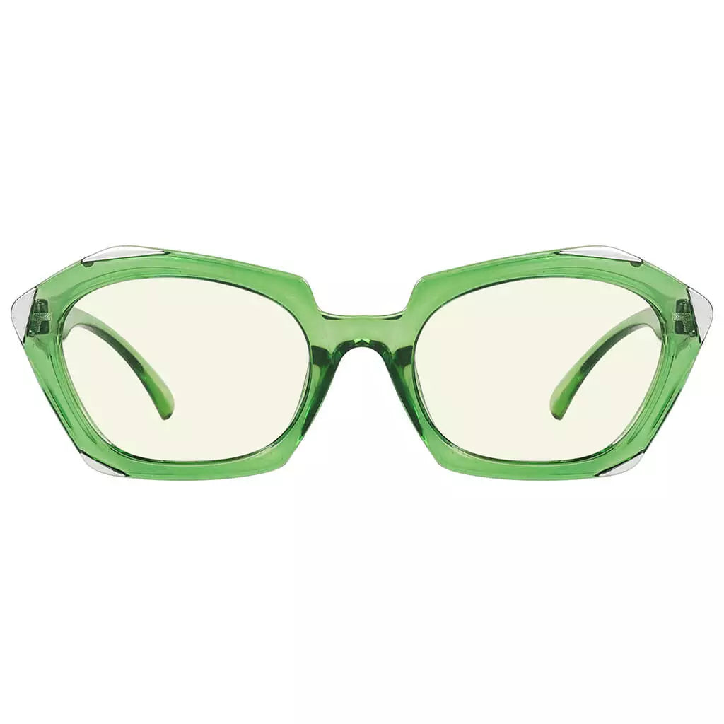 Polygon Blue Light Blocking Reading Glasses for Women