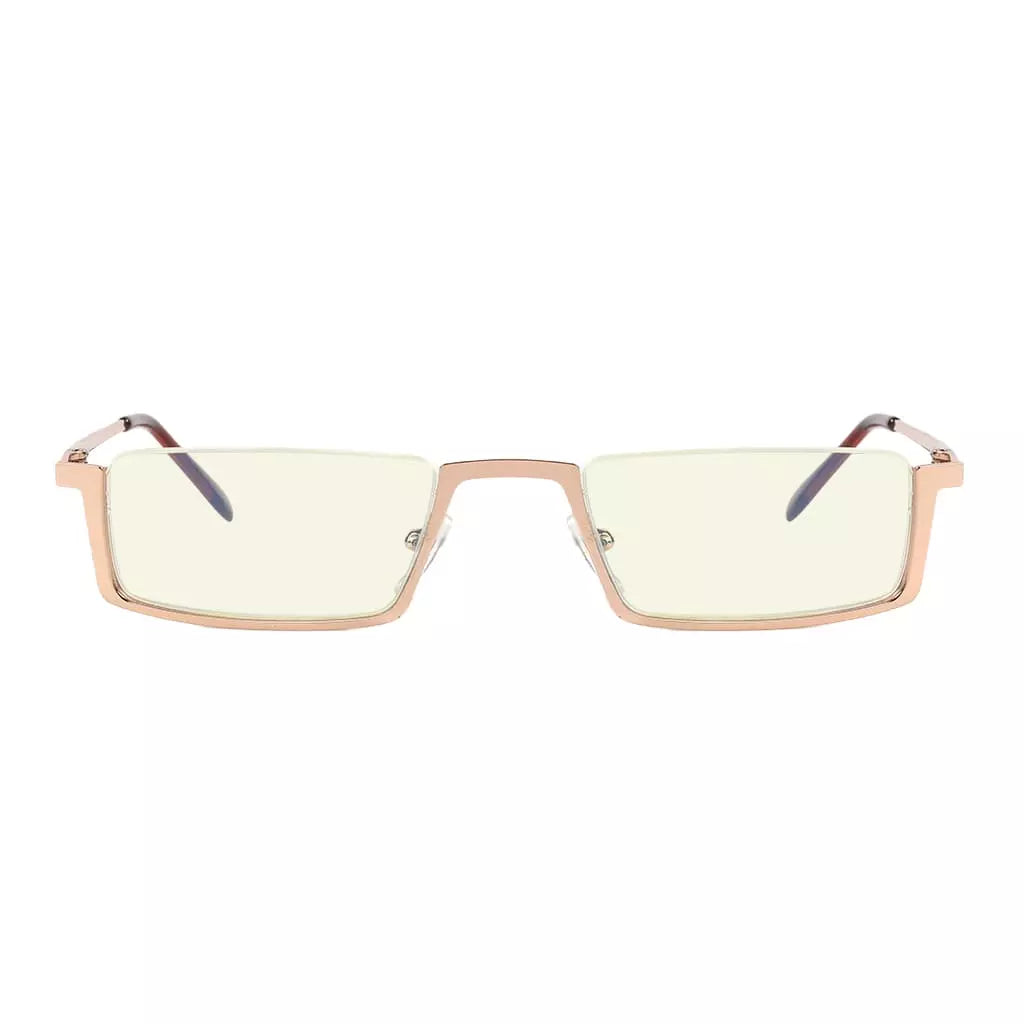 Half-Rim Blue Light Blocking Reading Glasses Women Men