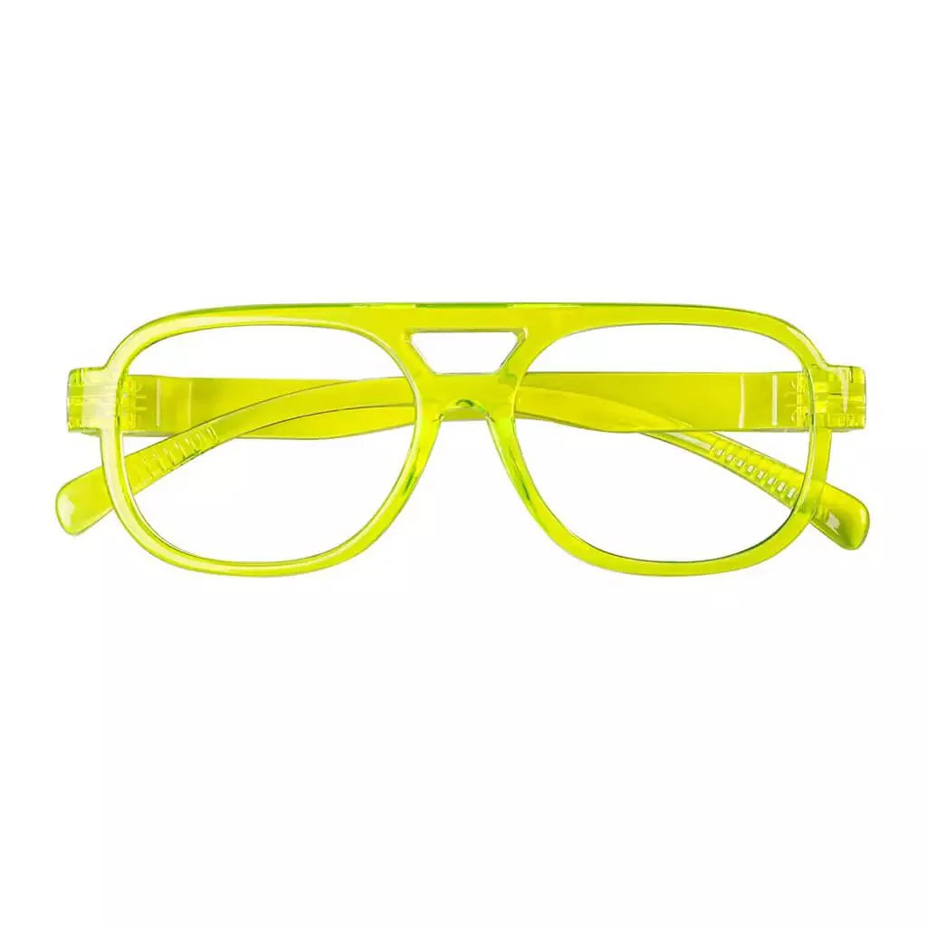 Reading Glasses Oversize Pilot Metalless Screwless Spring Hinge Women