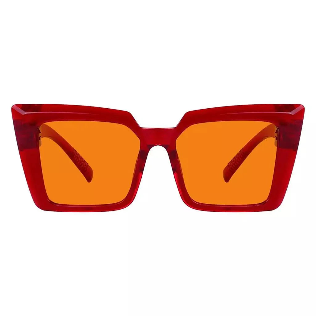 100% Blue Blocking Glasses Nighttime Large Frame Metalless NR2141-B98