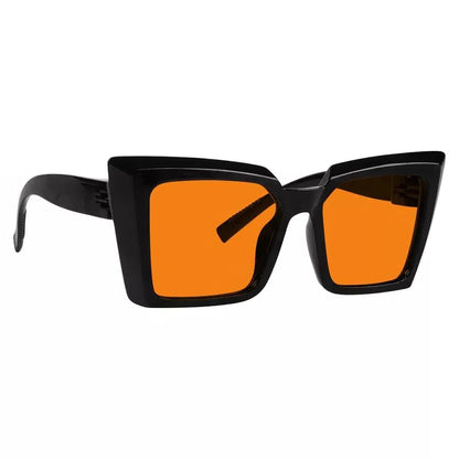 100% Blue Blocking Glasses Nighttime Large Frame Metalless NR2141-B98