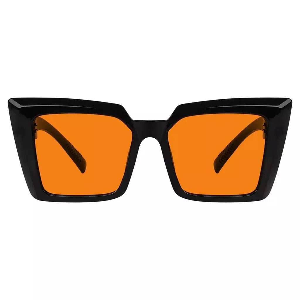 100% Blue Blocking Glasses Nighttime Large Frame Metalless NR2141-B98