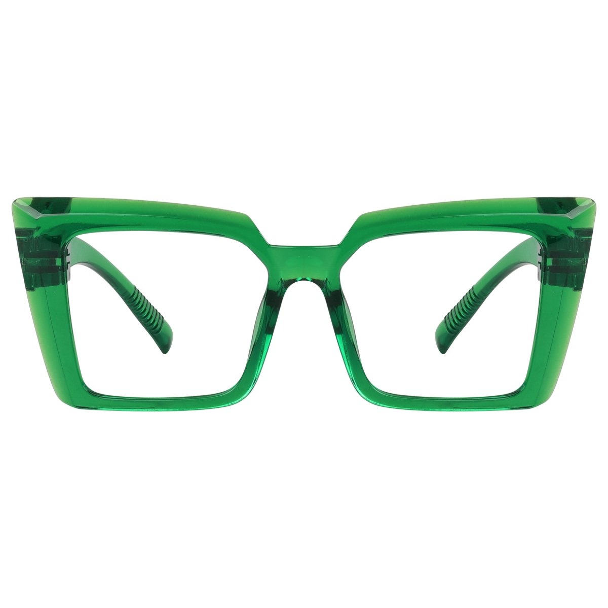 30% Blue Blocking Screwless Oversized Glasses Specs Women NR2141-B15