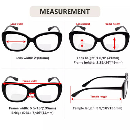 Bifocal Reading Glasses for Women