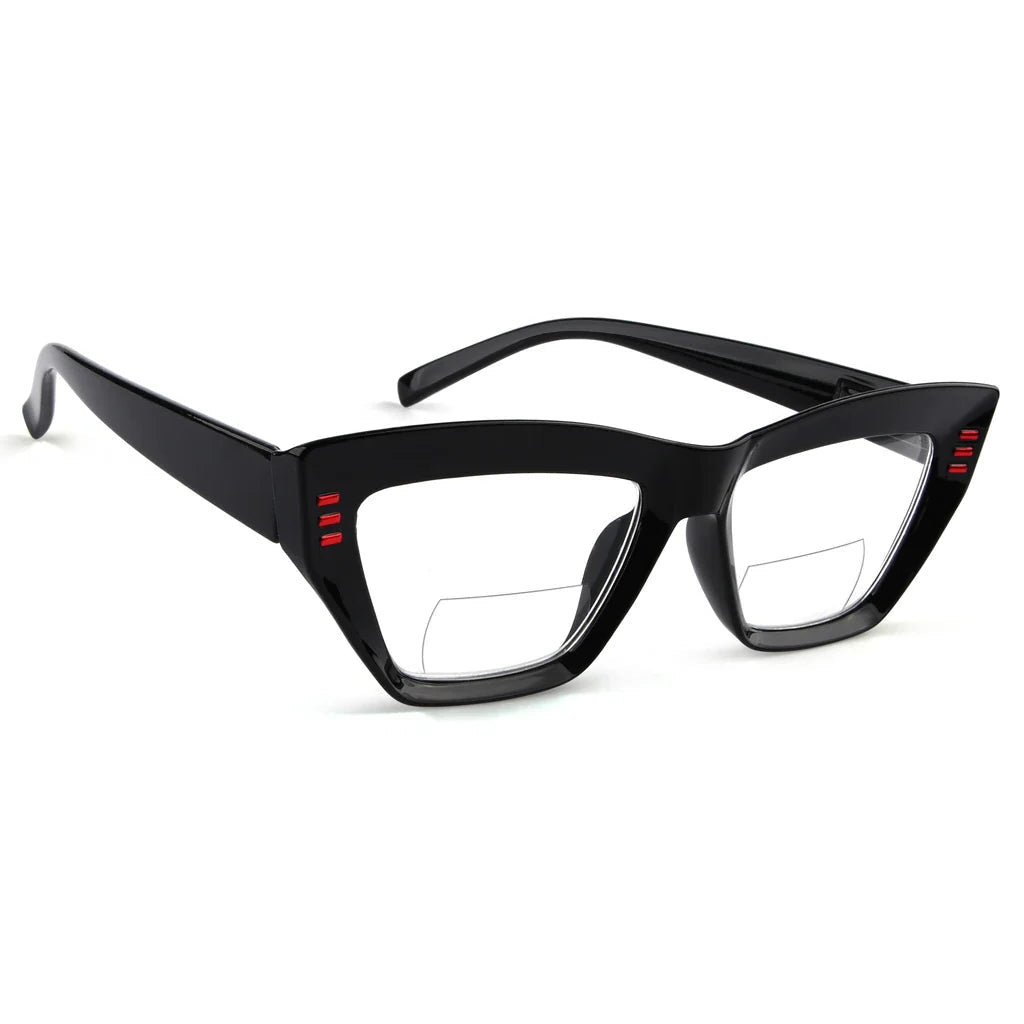 Cat-Eye Bifocal Reading Glasses Momen