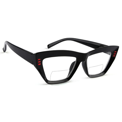 Cat-Eye Bifocal Reading Glasses Momen