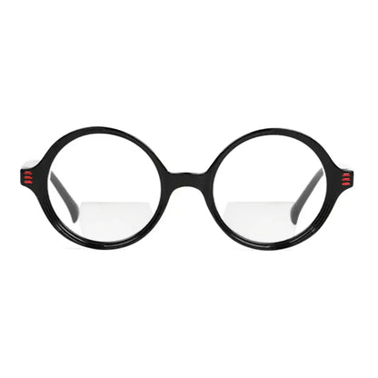 Round Small Lens Bifocal Reading Glasses Women Men