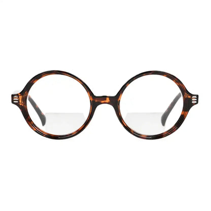 Round Small Lens Bifocal Reading Glasses Women Men