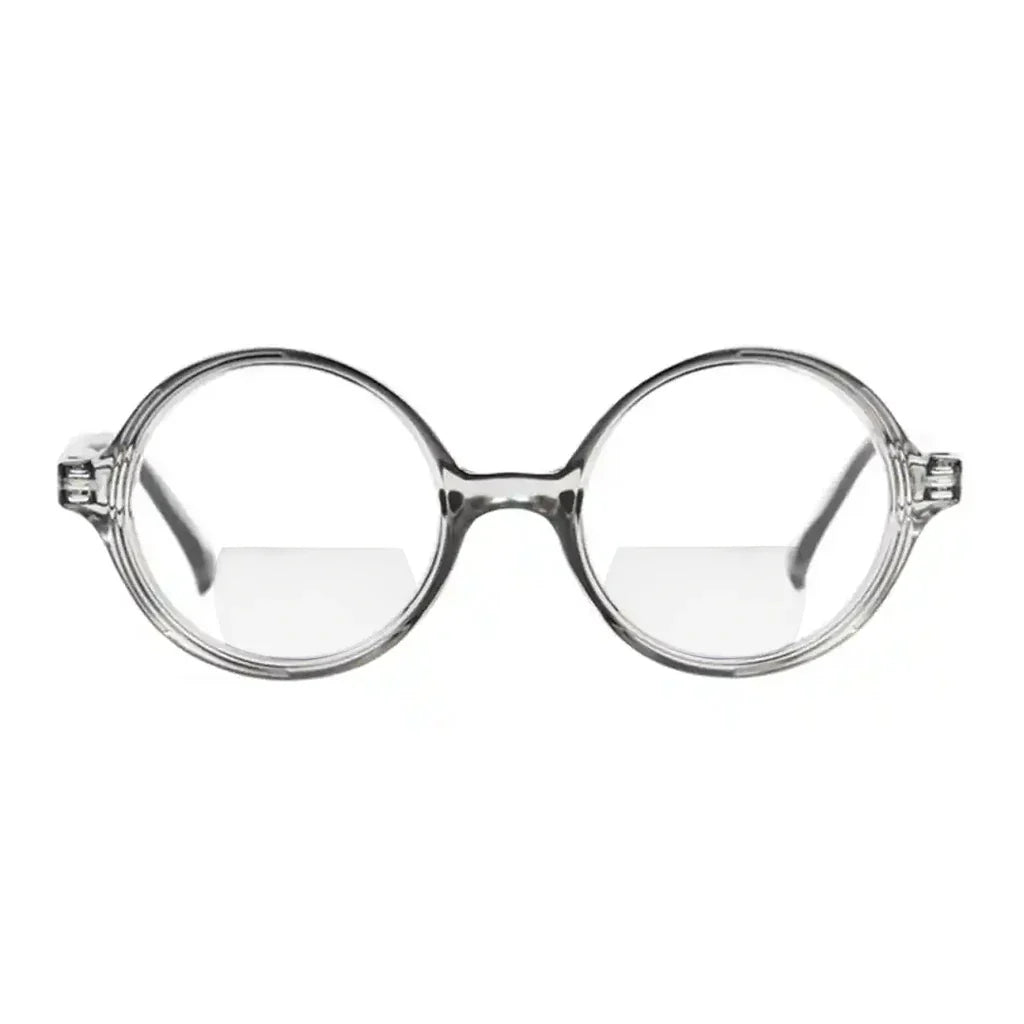 Round Small Lens Bifocal Reading Glasses Women Men