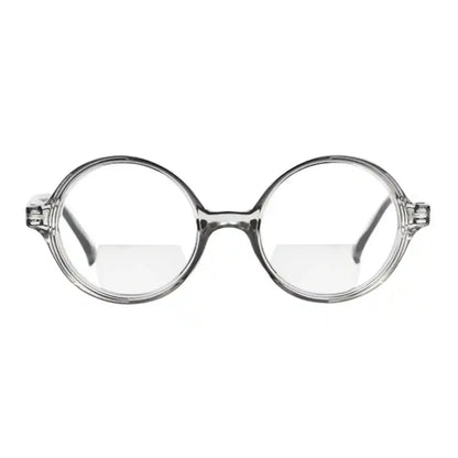 Round Small Lens Bifocal Reading Glasses Women Men