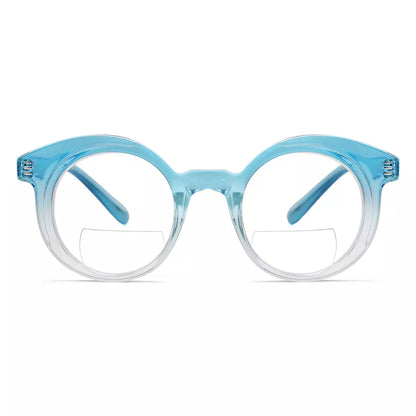 Small Round Bifocal Reading Glasses Women
