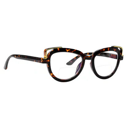Cat Eye Bifocal Reading Glasses Women