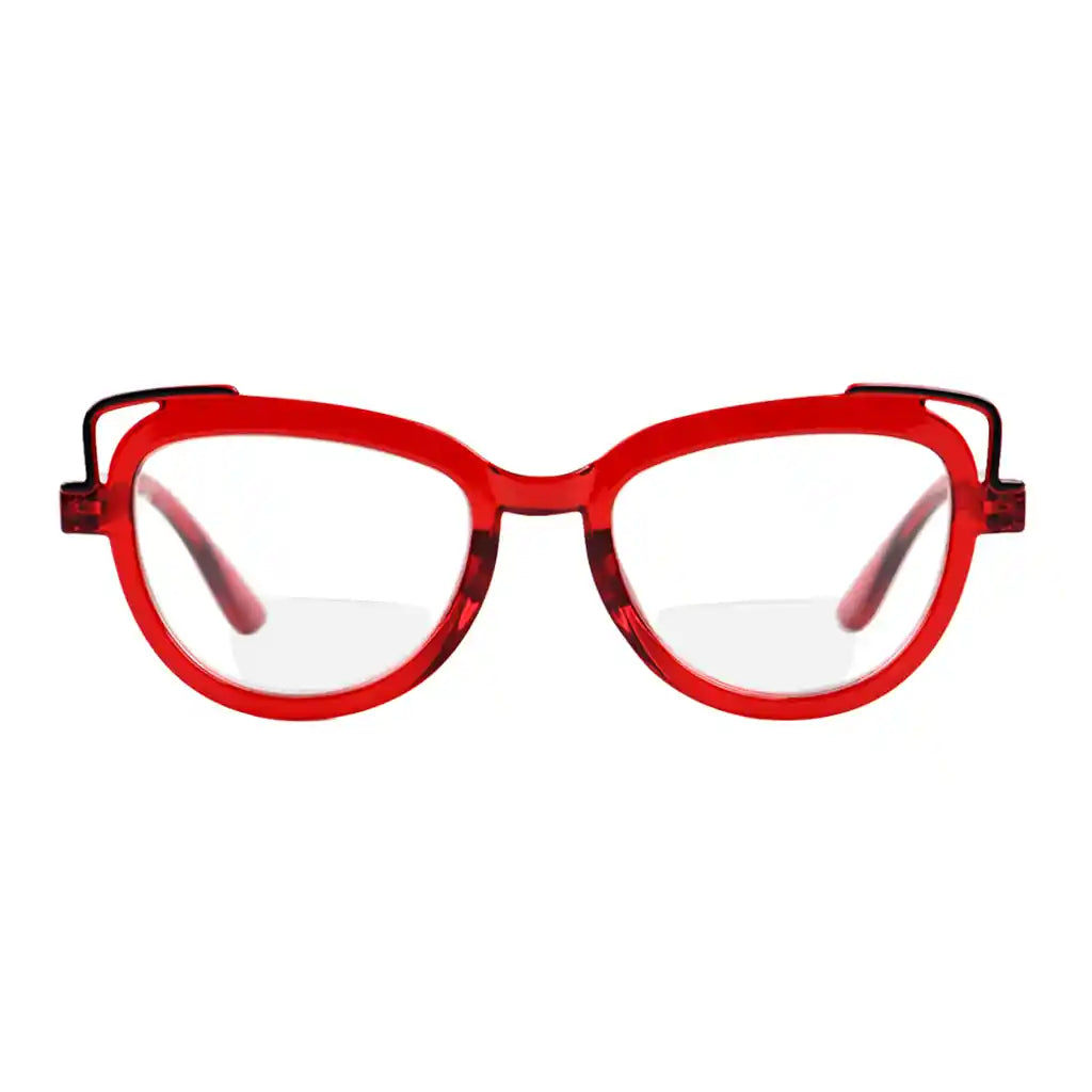 Cat Eye Bifocal Reading Glasses Women