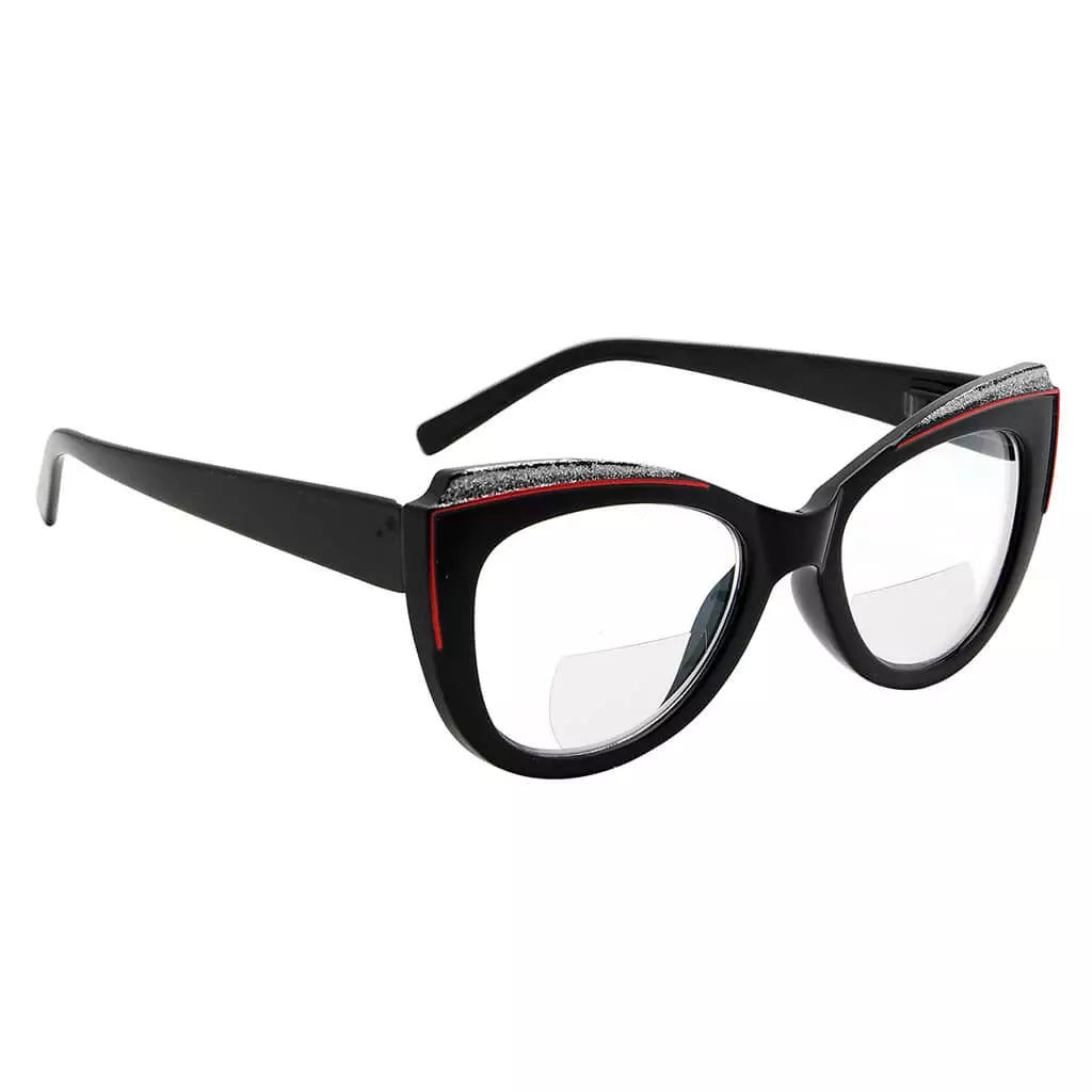 Cat-Eye Bifocal Reading Glasses for Women
