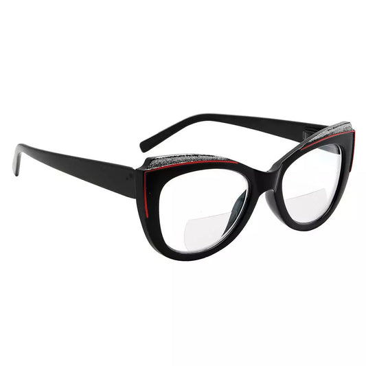 Cat-Eye Bifocal Reading Glasses for Women