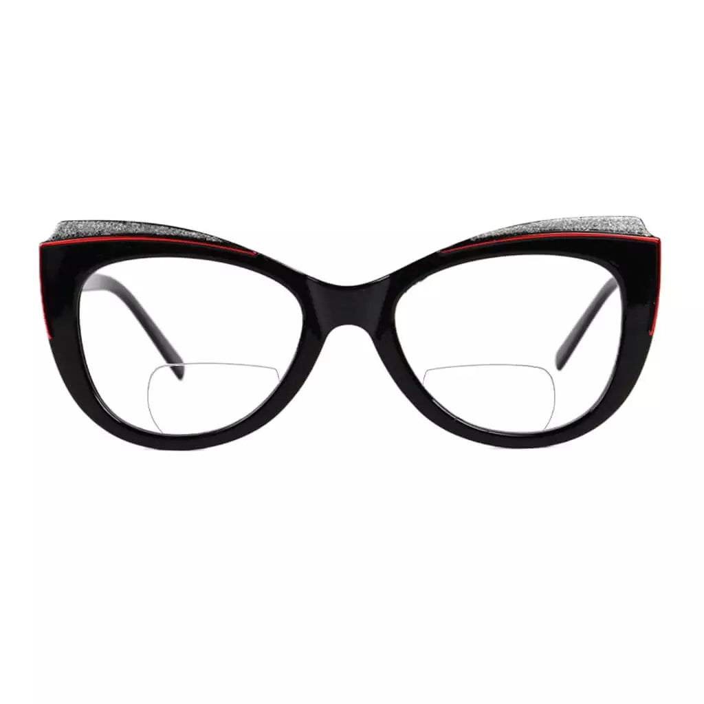 Cat-Eye Bifocal Reading Glasses for Women