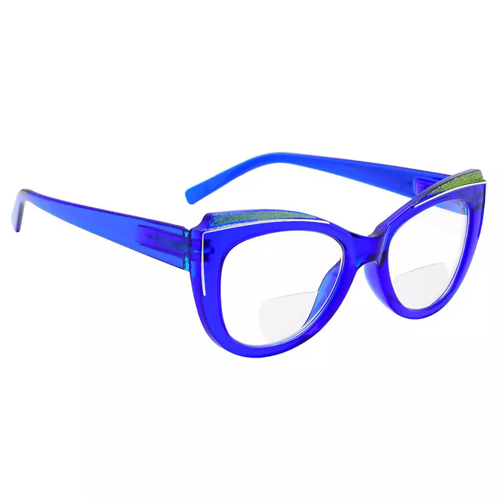 Cat-Eye Bifocal Reading Glasses for Women