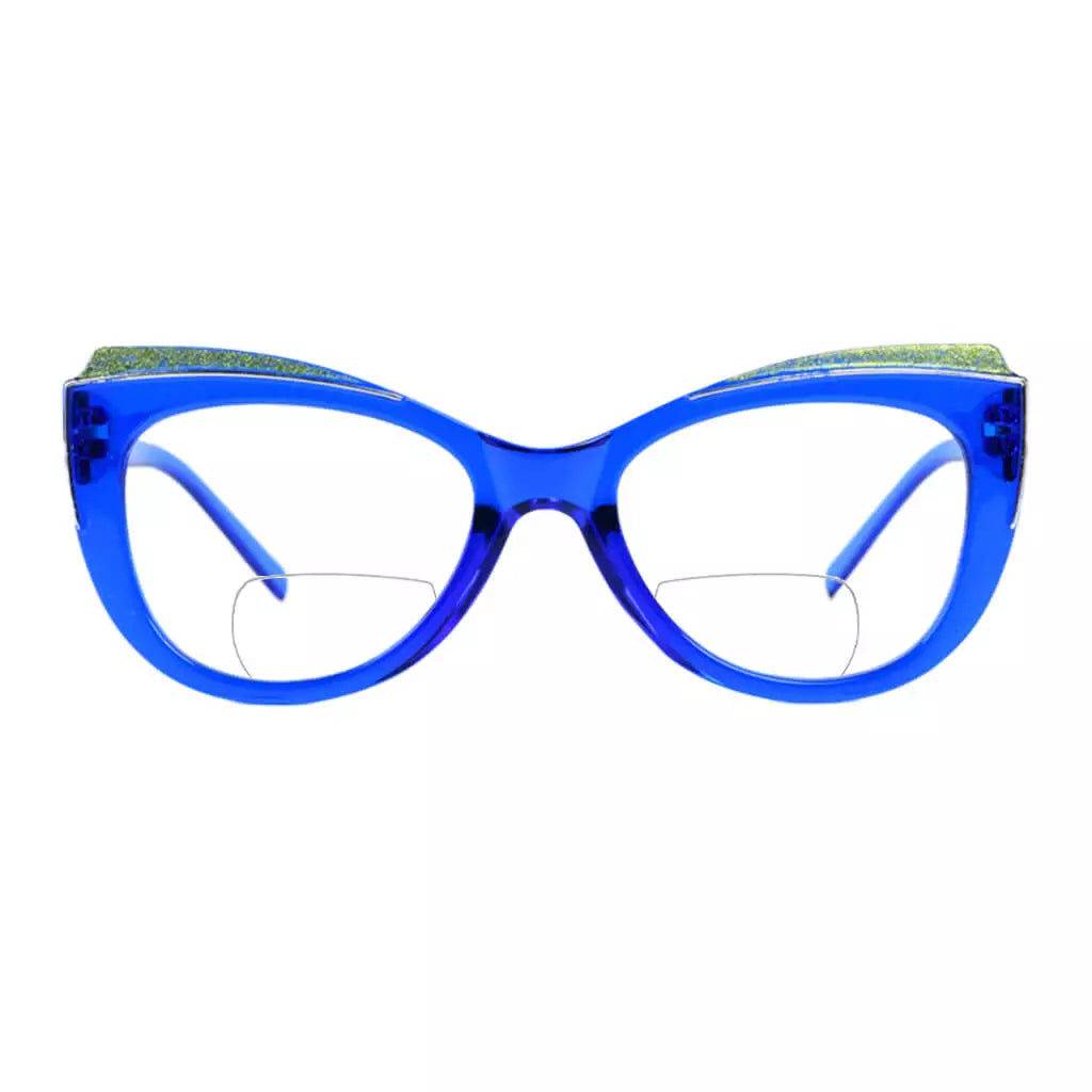 Cat-Eye Bifocal Reading Glasses for Women
