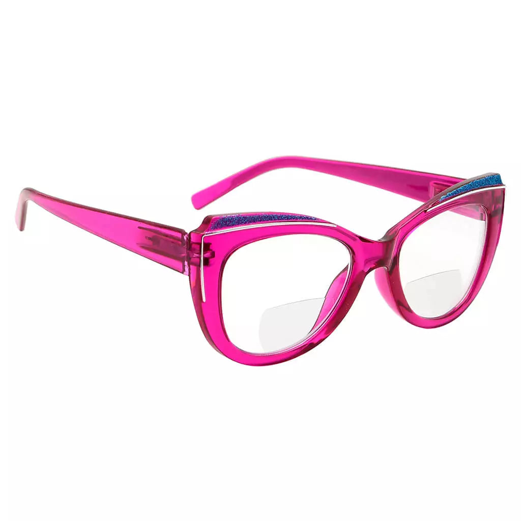 Cat-Eye Bifocal Reading Glasses for Women