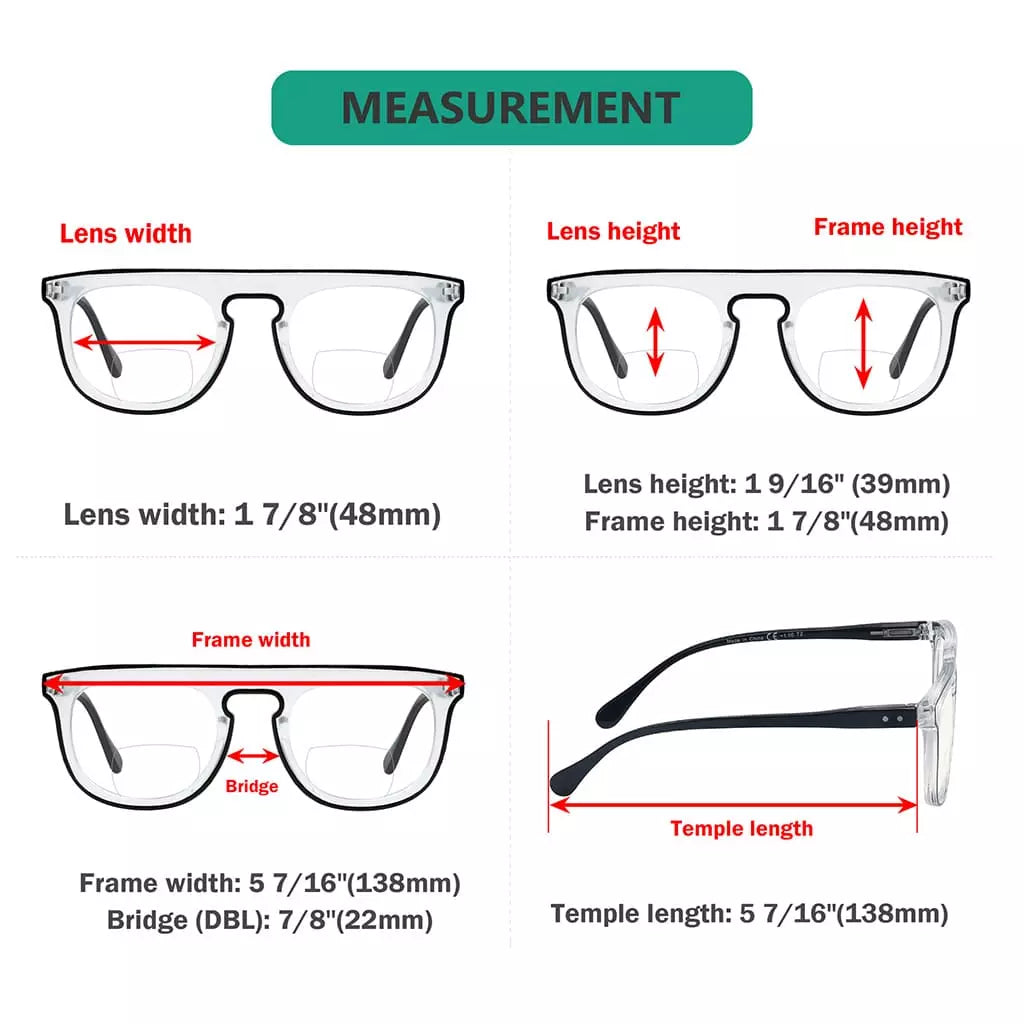 Bifocal Reading Glasses for Women