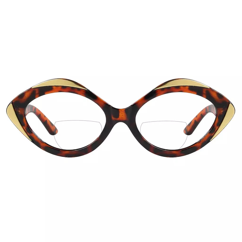 Oval Bifocal Reading Glasses Women
