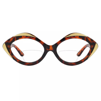 Oval Bifocal Reading Glasses Women
