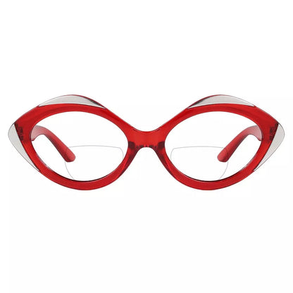 Oval Bifocal Reading Glasses Women