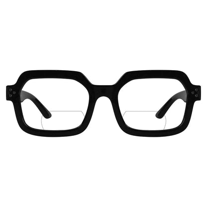 Hexagon Bifocal Reading Glasses Women
