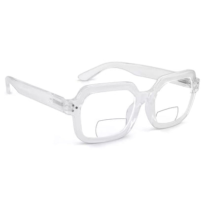 Hexagon Bifocal Reading Glasses Women