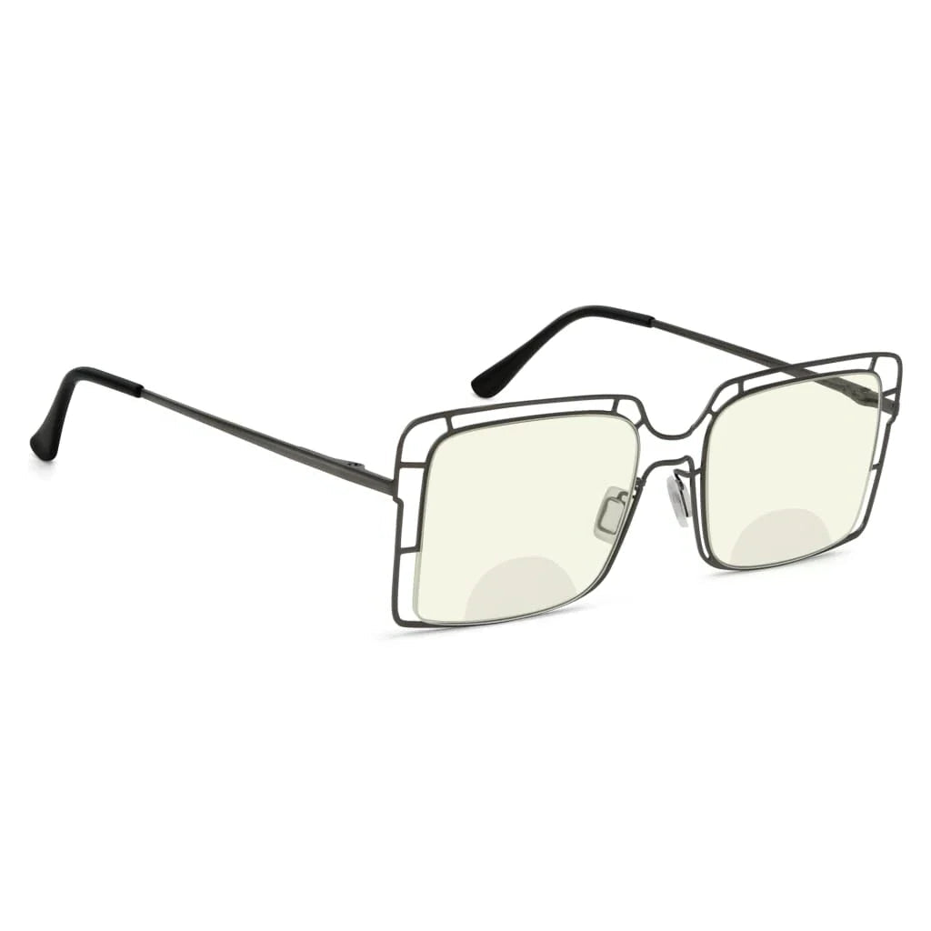 Bifocal Blue Light Blocking Reading Glasses Women