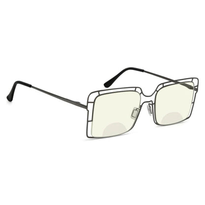 Bifocal Blue Light Blocking Reading Glasses Women