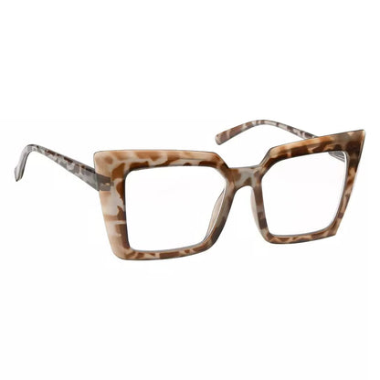 Oversized Transition Photochromic Reading Glasses for Women