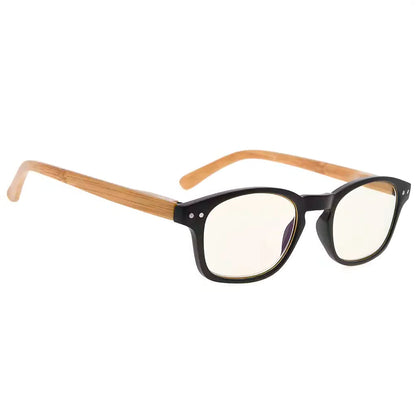 Bamboo Pattern Blue Light Blocking Reading Glasses for Men Women