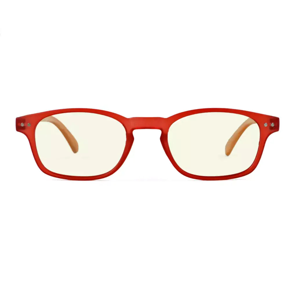 Bamboo Pattern Blue Light Blocking Reading Glasses for Men Women
