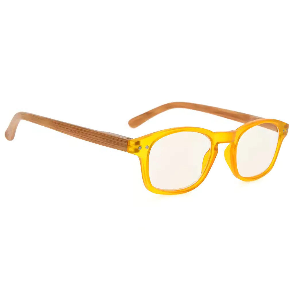 Bamboo Pattern Blue Light Blocking Reading Glasses for Men Women