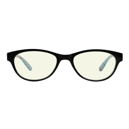 Cat Eye Patterned Blue Light Blocking Reading Glasses Women