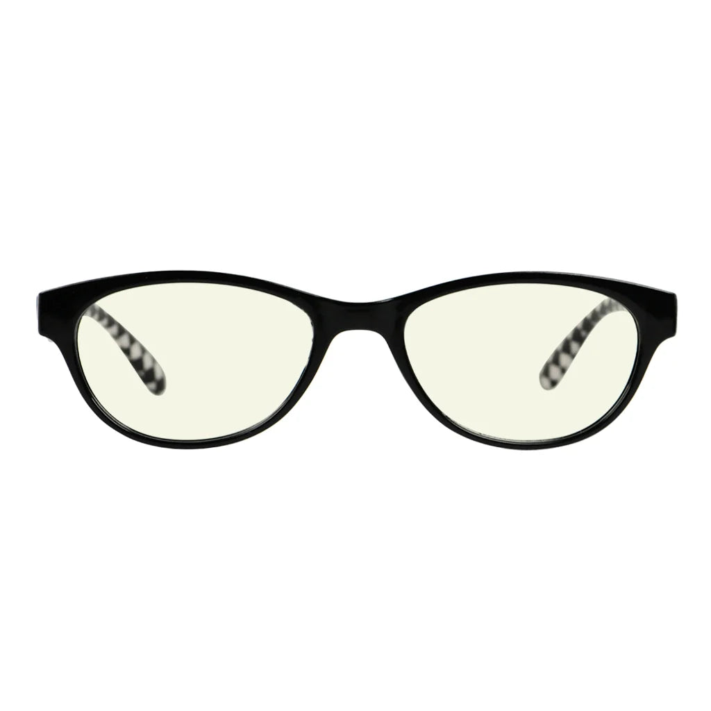Cat Eye Patterned Blue Light Blocking Reading Glasses Women