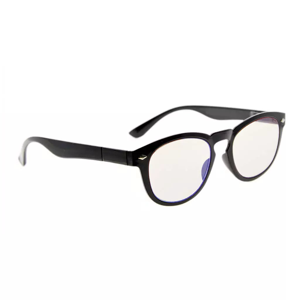 Oval Blue Light Blocking Reading Glasses Women Men